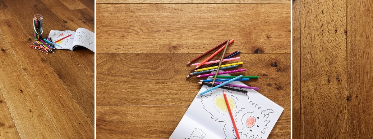 mr sander flooring study session with colored pencils and sketchbook on wooden floor