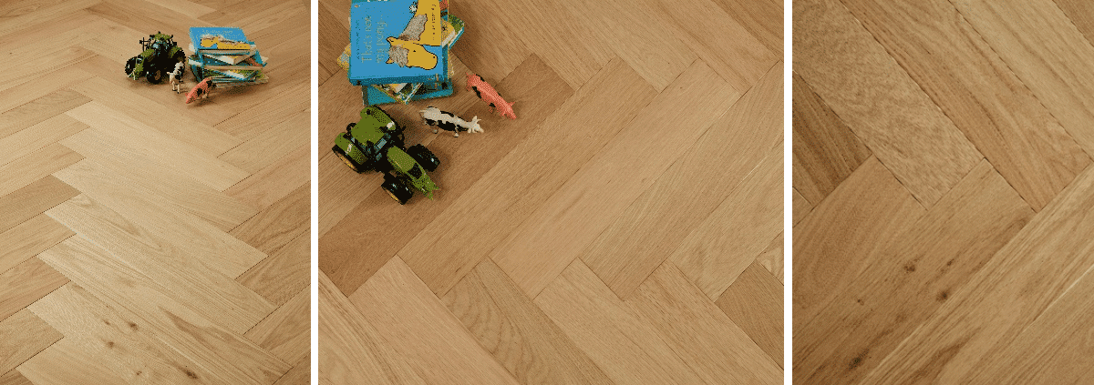 average cost of herringbone hardwood flooring per square metre showcased in sample