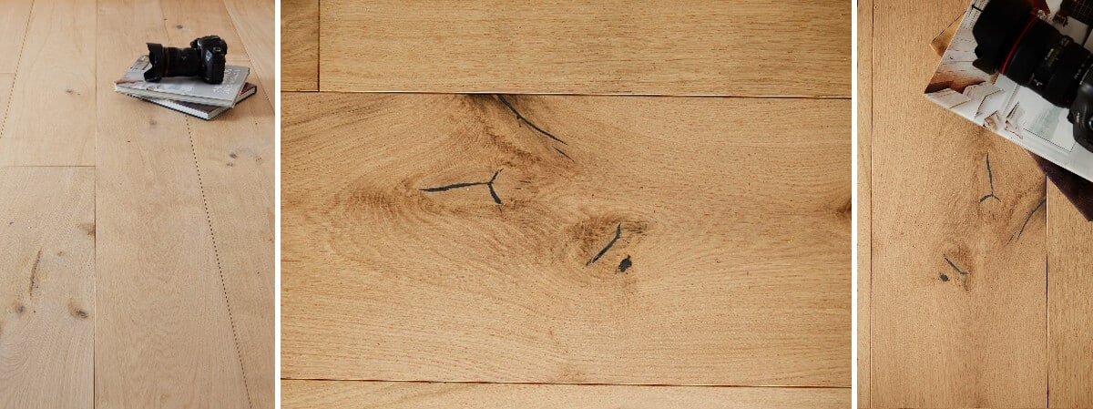 Showcasing minimalist solid wood flooring designs with elegant oak.